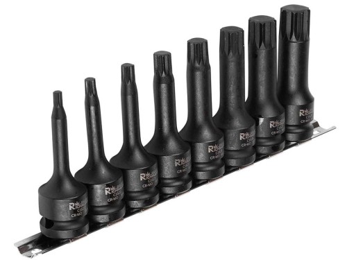 Kpl. bitów udar 1/2" XZN M5-M18 78mm