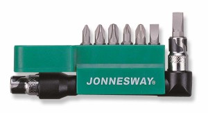 Kpl. końcówek wkrętak. 1/4" x 30mm i uchwyt