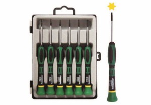 Kpl.wkrętaków precyzyjnych * 6szt. TORX