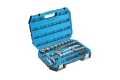 Kpl. nasadek 89szt. 1/2", 1/4" BLUE-BOX