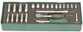 Wkład - Kpl. nasadek 1/4" 24szt
