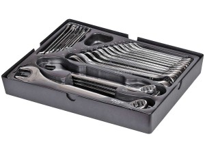 Wkład - klucze płasko-oczkowe 6-32mm, 24szt