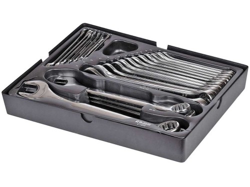 Wkład - klucze płasko-oczkowe 6-32mm, 24szt