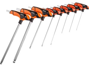 Kpl. IMBUS 2-10mm uchwyt T 8el.