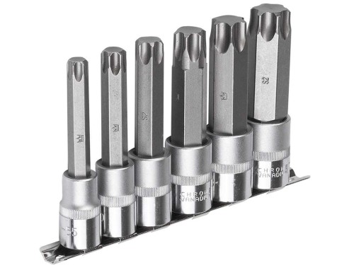 Listwa bit w obsadzie 1/2" TORX T55-T100 L-100mm S2