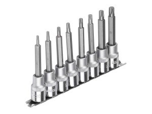 Listwa bit w obsadzie 1/2" TORX T20-T50 L-100mm S2