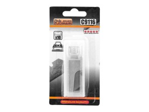 Ostrza trapezowe stal SK5 62mm 5szt