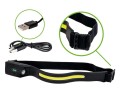 Lampa na głowę pasek COB+LED, sensor *****