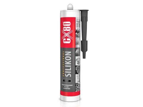 Silikon professional 380°C czarny 310ml kartusz