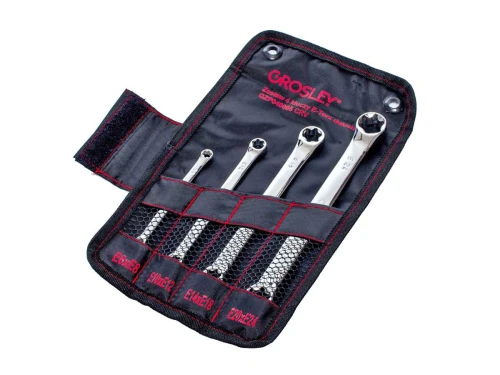 Zestaw 4 kluczy E-Torx dwustronnych