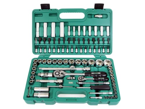Kpl. narzędzi 1/2" i 1/4" 94 el. *****