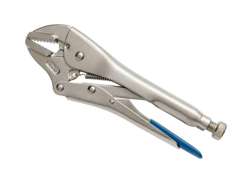 Szczypce zaciskowe MORS 250mm, proste szczęki