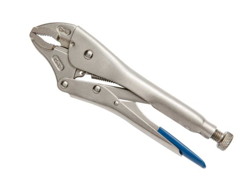 Szczypce zaciskowe MORS 250mm, okragłe szczęki