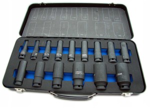 Kpl. nasadek udar 1/2" 15szt.