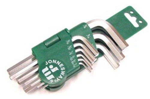 Kpl. 9szt. IMBUS kr. calowych