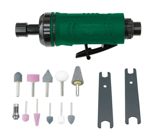 Szlifierka pneumatyczna prosta 6mm, 22100 obr/min + akces *****