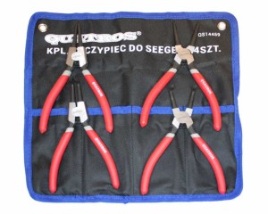 Kpl. szczypiec do pierścieni seegera 4szt. 180mm