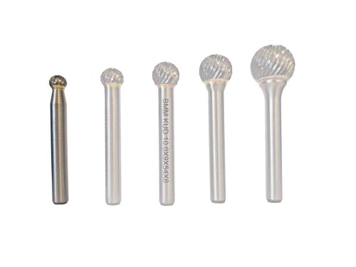 6mm Pilnik obrotowy HM kulisty