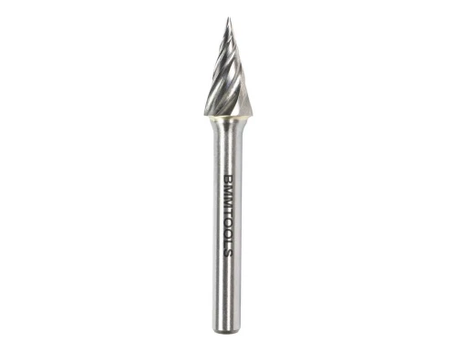 8mm pilnik obrotowy HM stożkowy ALU
