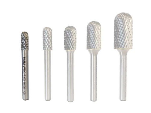 6mm Pilnik obrotowy HM walec zaokrąglony