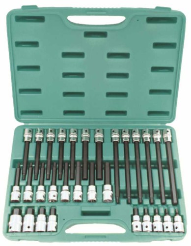 Kpl. bit w obsadzie 1/2" imbus kr, śr, dł, b.dł