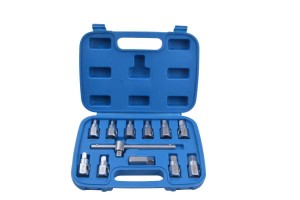 Kpl. nasadek do korków oleju 3/8" 12el.