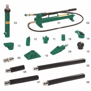 Rozpierak hydrauliczny 10T zestaw w walizce