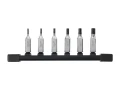 Zestaw nasadek trzpieniowych Hex 1/4" 6el.